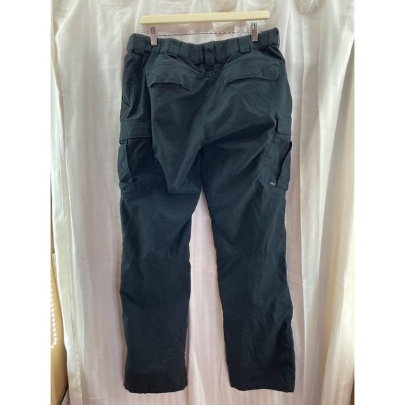 5.11 Tactical Pants Men's Size 34x32 Black Cargo Utility Workwear Outdoor - Picture 2 of 10